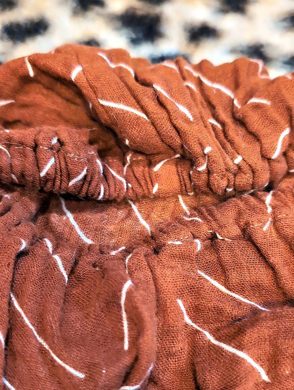 Changing Pad Cover Boho Rust - Picture 2 of 2